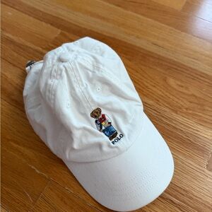 Kid 5-7 Polo Ralph Lauren Cap with Bear Embroidery